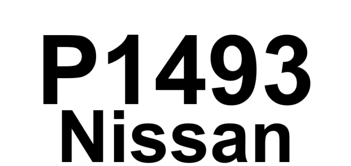 DTC P1493 Nissan - Definição em inglês: EVAP Canister Purge Control Solenoid Performance (Open) Definição em Português: Válvula Solenoide de Controle de Purga do Canister EVAP - Desempenho (Aberto)