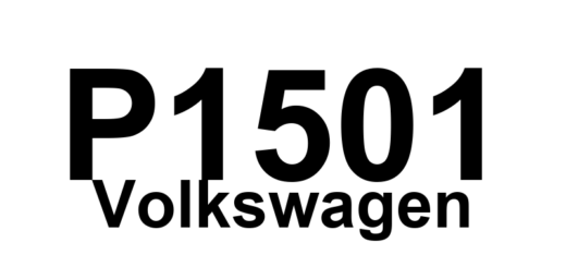 DTC P1501 Volkswagen - Definição em inglês: Fuel Pump Relay Circuit Electrical Short to Ground Definição em Português: Circuito do Relé da Bomba de Combustível - Curto-circuito Elétrico para o Terra