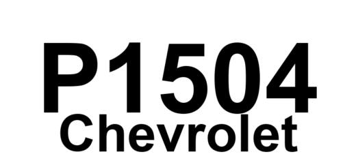 DTC P1504 Chevrolet - Definição em inglês: VSS Circuit Voltage Too Low Definição em Português: Circuito do VSS - Tensão muito baixa