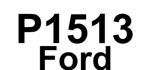 DTC P1513 Ford - Definição em inglês: Intake Manifold Runner Control Malfunction (Bank 1) Definição em Português: Controle do Atuador do Coletor de Admissão - Mau funcionamento (Banco 1)