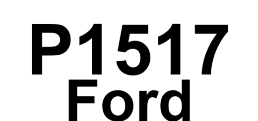 DTC P1517 Ford - Definição em inglês: Intake Manifold Runner Control Input Error (Bank 2) Definição em Português: Controle do Atuador do Coletor de Admissão - Erro de Entrada (Banco 2)