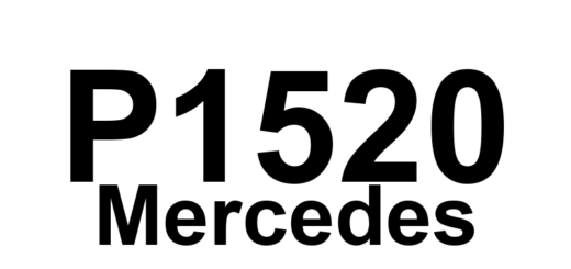DTC P1520 Mercedes - Definição em inglês: Cruise control switch S40 Definição em Português: Interruptor do controle de cruzeiro S40.