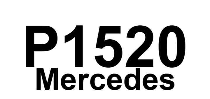 DTC P1520 Mercedes - Definição em inglês: Cruise control switch S40 Definição em Português: Interruptor do controle de cruzeiro S40.