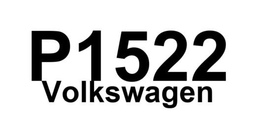 DTC P1522 Volkswagen - Definição em inglês: Intake Camshaft Control (Bank 2) Malfunction Definição em Português: Controle do Eixo de Comando de Admissão - Mau Funcionamento (Banco 2)