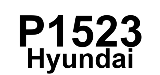 DTC P1523 Hyundai - Definição em inglês: Electronic Throttle Control (ETC) System Malfunction Throttle Valve Stuck Definição em Português: (Sistema de Controle Eletrônico do Acelerador - Mau funcionamento: Válvula do acelerador presa)