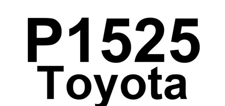 DTC P1525 Toyota - Definição em inglês: Cruise Control Switch Circuit Malfunction Definição em Português: Circuito do Interruptor do Controle de Cruzeiro - Mau Funcionamento