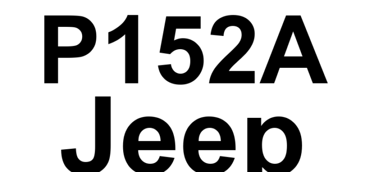 DTC P152A Jeep - Definição em inglês: Engine Hood Switch Ajar While Driving Definição em Português: Interruptor do Capô do Motor - Aberto Enquanto Dirige