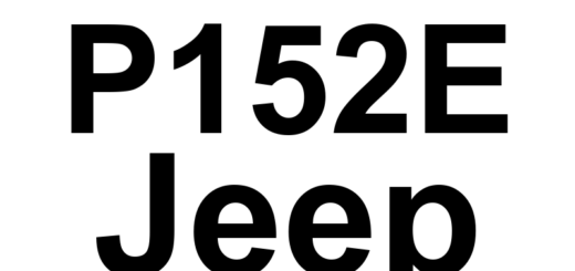 DTC P152E Jeep - Definição em inglês: Engine Hood Switch 2 Circuit High Definição em Português: Interruptor do Capô do Motor 2 - Circuito Alto