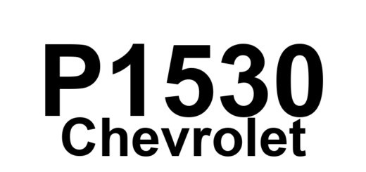 DTC P1530 Chevrolet - Definição em inglês: Air Conditioning Head Pressure Switch Circuit Malfunction Definição em Português: Circuito do Interruptor de Pressão do Ar Condicionado - Mau Funcionamento