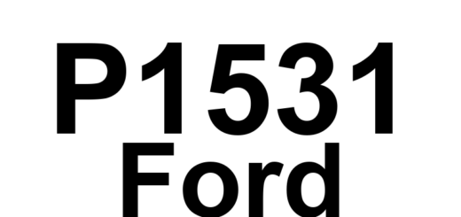 DTC P1531 Ford - Definição em inglês: Invalid Self-Test - Accelerator Pedal Movement Definição em Português: Autoteste Inválido - Movimento do Pedal do Acelerador