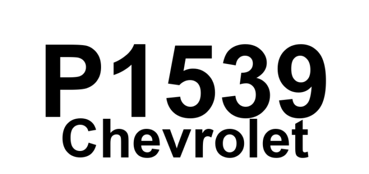 DTC P1539 Chevrolet - Definição em inglês: Air Conditioning Clutch Status High Input Definição em Português: Status da Embreagem do Ar Condicionado - Entrada Alta