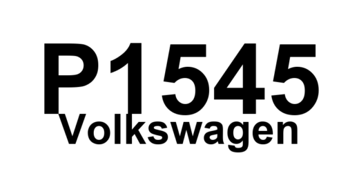 DTC P1545 Volkswagen - Definição em inglês: Throttle Position Control Malfunction Definição em Português: Controle da Posição do Acelerador - Mau Funcionamento
