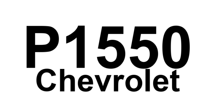 DTC P1550 Chevrolet - Definição em inglês: Stepper Motor Cruise Control Circuit Malfunction Definição em Português: Circuito do Motor de Passo do Controle de Cruzeiro - Mau funcionamento