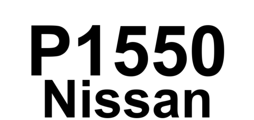 DTC P1550 Nissan - Definição em inglês: Battery Current Sensor Circuit Range/Performance Definição em Português: Circuito do Sensor de Corrente da Bateria - Faixa/Desempenho