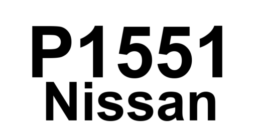 DTC P1551 Nissan - Definição em inglês: Battery Current Sensor Circuit Low Input Definição em Português: Sensor de Corrente da Bateria - Entrada Baixa