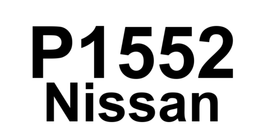 DTC P1552 Nissan - Definição em inglês: Battery Current Sensor Circuit High Input Definição em Português: Sensor de Corrente da Bateria - Entrada Alta