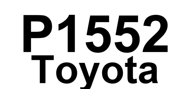 DTC P1552 Toyota - Definição em inglês: Battery Current Sensor Circuit High Definição em Português: Sensor de Corrente da Bateria - Circuito com Alta Tensão
