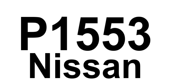 DTC P1553 Nissan - Definição em inglês: Battery Current Sensor Performance Definição em Português: Sensor de Corrente da Bateria - Desempenho Deficiente