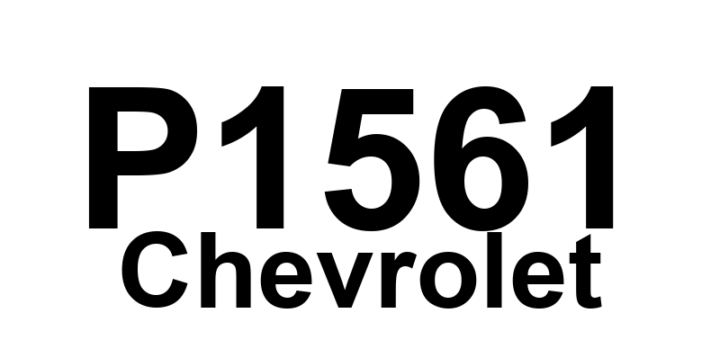 DTC P1561 Chevrolet - Definição em inglês: Cruise Vent Solenoid Circuit Malfunction Definição em Português: Circuito do Solenoide de Ventilação do Controle de Velocidade - Mau Funcionamento