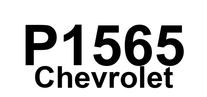 DTC P1565 Chevrolet - Definição em inglês: Cruise Servo Position Sensor Circuit Malfunction Definição em Português: Sensor de Posição do Servo do Controle de Velocidade - Mau Funcionamento no Circuito