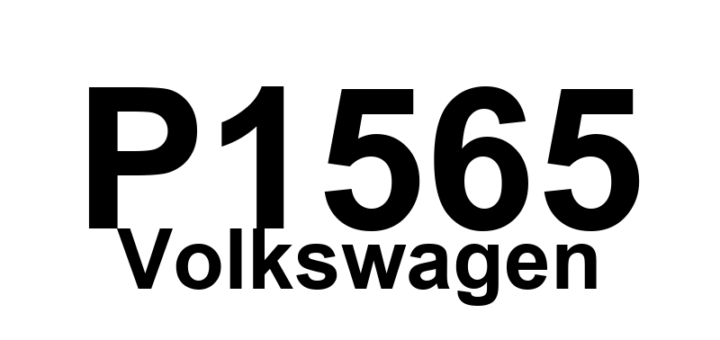 DTC P1565 Volkswagen - Definição em inglês: Idle Speed Control Throttle Position Lower Limit Not Attainted Definição em Português: Posição do Acelerador de Controle de Marcha Lenta - Limite Inferior Não Alcançado