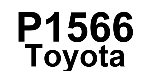 DTC P1566 Toyota - Definição em inglês: Cruise Control Main Switch Circuit Malfunction Definição em Português: Circuito do Interruptor Principal do Controle de Cruzeiro - Mau Funcionamento