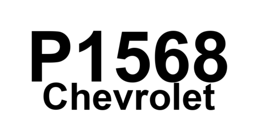 DTC P1568 Chevrolet - Definição em inglês: Cruise Control System - SPS Circuit Indicated High Definição em Português: Sistema de Controle de Cruzeiro - Circuito SPS Com Tensão Alta.