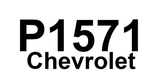 DTC P1571 Chevrolet - Definição em inglês: Traction Control System Desired Torque Out-Of-Range Definição em Português: Sistema de Controle de Tração - Torque Desejado Fora da Faixa
