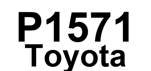 DTC P1571 Toyota - Definição em inglês: Radar Sensor Malfunction Definição em Português: Sensor de radar - Funcionamento incorreto
