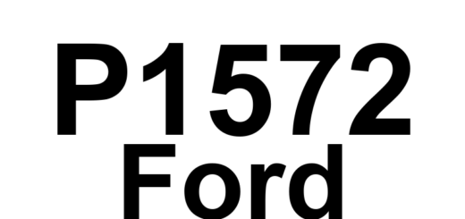 DTC P1572 Ford - Definição em inglês: Brake Pedal Switch Circuit Definição em Português: Circuito do Interruptor do Pedal de Freio - Falha Detectada