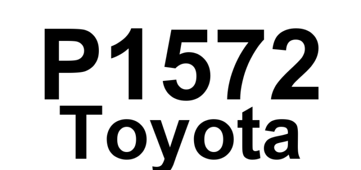 DTC P1572 Toyota - Definição em inglês: Improper Aiming of Radar Sensor Beam Axis Definição em Português: Eixo do Feixe do Sensor de Radar - Alinhamento Incorreto