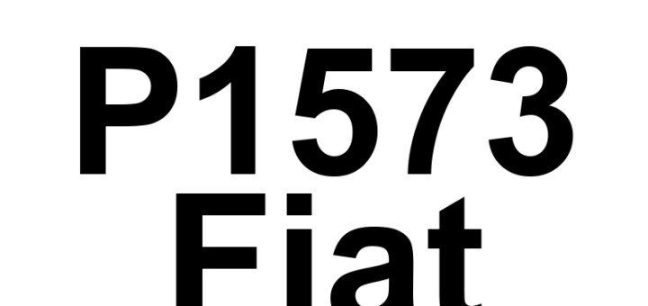 DTC P1573 Fiat - Definição em inglês: Brake Pedal Stuck Off Definição em Português: Pedal de Freio - Preso na posição solta