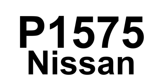 DTC P1575 Nissan - Definição em inglês: Warning Buzzer Malfunction Definição em Português: Buzina de Advertência - Mau Funcionamento