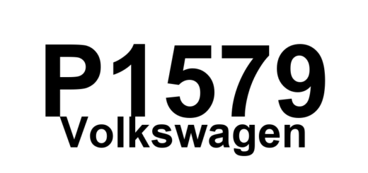 DTC P1579 Volkswagen - Definição em inglês: Idle Speed Control Throttle Position Adaptation Not Started Definição em Português: Controle de Velocidade de Marcha Lenta - Adaptação da Posição do Acelerador Não Iniciada