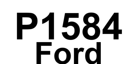 DTC P1584 Ford - Definição em inglês: Throttle Control Detected ETB Malfunction Definição em Português: Controle do Acelerador - Mau Funcionamento Detectado na ETB