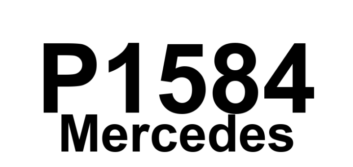 DTC P1584 Mercedes - Definição em inglês: brake light switch (S9/1) Definição em Português: Interruptor da luz de freio (S9/1)
