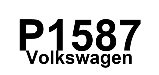 DTC P1587 Volkswagen - Definição em inglês: Engine Mount Valves Short to Ground Definição em Português: Válvulas do suporte do motor - Curto-circuito à terra