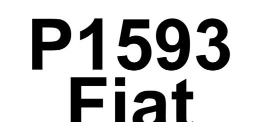 DTC P1593 Fiat - Definição em inglês: Speed Control Switch 1-2 Definição em Português: Interruptor de Controle de Velocidade 1-2