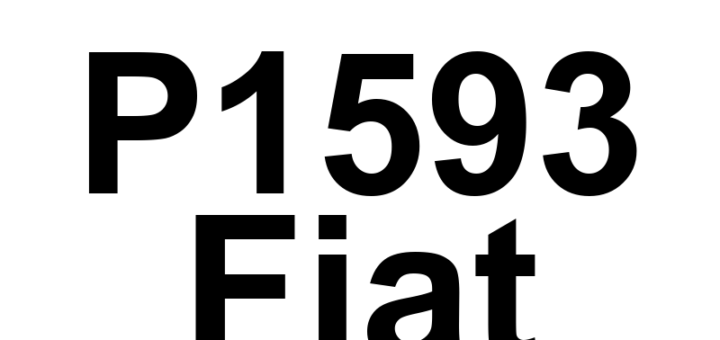 DTC P1593 Fiat - Definição em inglês: Speed Control Switch 1-2 Definição em Português: Interruptor de Controle de Velocidade 1-2