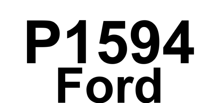 DTC P1594 Ford - Definição em inglês: Forced Engine Shutdown - Remote Start System Fault, No Unattended Vehicle Timeout Definição em Português: Desligamento Forçado do Motor - Falha no Sistema de Partida Remota, Sem Tempo de Espera para Veículo Não Supervisionado.