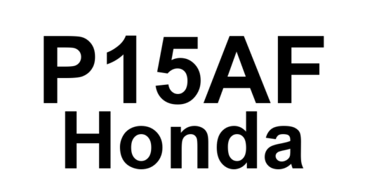 DTC P15AF Honda - Definição em inglês: Camshaft Position (CMP) Sensor Signal Malfunction Definição em Português: Sensor de Posição do Eixo de Comando - Mau Funcionamento do Sinal