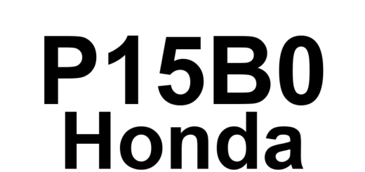 DTC P15B0 Honda - Definição em inglês: Crankshaft Position (CKP) Sensor Signal Malfunction Definição em Português: Sensor de Posição do Virabrequim (CKP) - Mau Funcionamento do Sinal