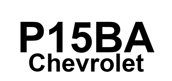 DTC P15BA Chevrolet - Definição em inglês: Electric A/C Compressor Control Module Ignition On/Start Switch Circuit High Voltage Definição em Português: Módulo de Controle do Compressor Elétrico do Ar Condicionado - Circuito da Ignição/Interruptor de Partida com Tensão Alta