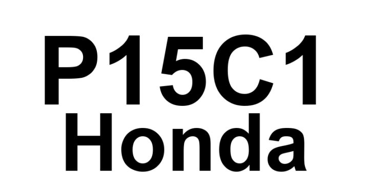 DTC P15C1 Honda - Definição em inglês: Brake Booster Pressure Sensor B Circuit High Voltage Definição em Português: Sensor de Pressão do Servo-Freio - Circuito B com Alta Voltagem