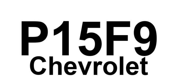 DTC P15F9 Chevrolet - Definição em inglês: Hybrid System Engine Speed Control Intervention Request Type Signal Message Counter Incorrect Definição em Português: Pedido de Intervenção do Controle de Velocidade do Motor do Sistema Híbrido - Contador de Mensagens do Tipo de Sinal Incorreto