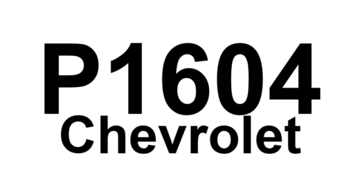 DTC P1604 Chevrolet - Definição em inglês: Lost Communications with Driver Information and Displays Control (IPC) System Definição em Português: Comunicação Perdida com o Sistema de Controle de Informações e Exibições do Motorista (IPC)