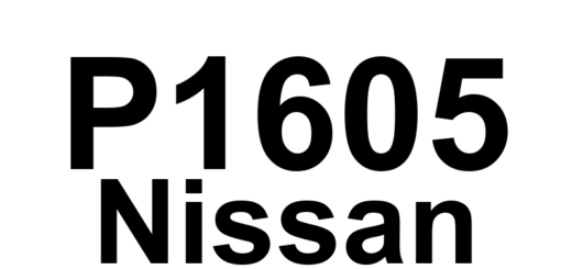 DTC P1605 Nissan - Definição em inglês: A/T Diagnosis Communication Line Malfunction Definição em Português: Linha de Comunicação do Diagnóstico da Transmissão Automática - Funcionamento Incorreto