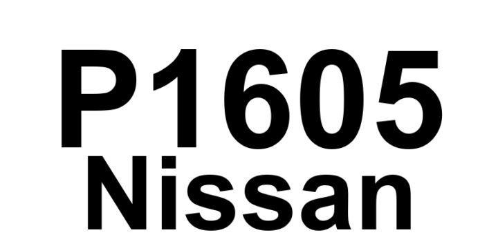 DTC P1605 Nissan - Definição em inglês: A/T Diagnosis Communication Line Malfunction Definição em Português: Linha de Comunicação do Diagnóstico da Transmissão Automática - Funcionamento Incorreto