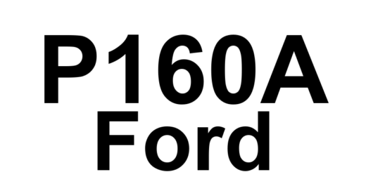 DTC P160A Ford - Definição em inglês: Control Module Vehicle Options Reconfiguration Error Definição em Português: Módulo de Controle - Erro na Reconfiguração das Opções do Veículo