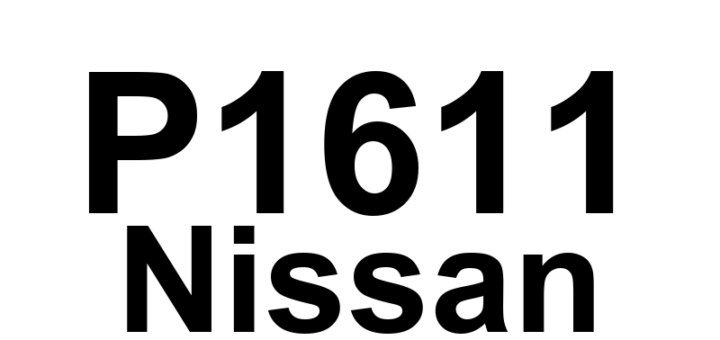 DTC P1611 Nissan - Definição em inglês: ID Discord -- IMMU-ECM Definição em Português: ID Discordante -- IMMU-ECM (Unidade de Controle do Motor Imobilizador - Módulo de Controle Eletrônico)